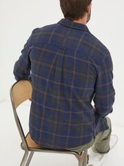 Blau - Fatface Selwood Kariertes Hemd - Bild 2 von 4