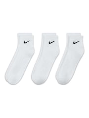 Vit - Ankel - Nike Everyday Cushioned Crew Socks 3 Paket - Bild 2 av 4