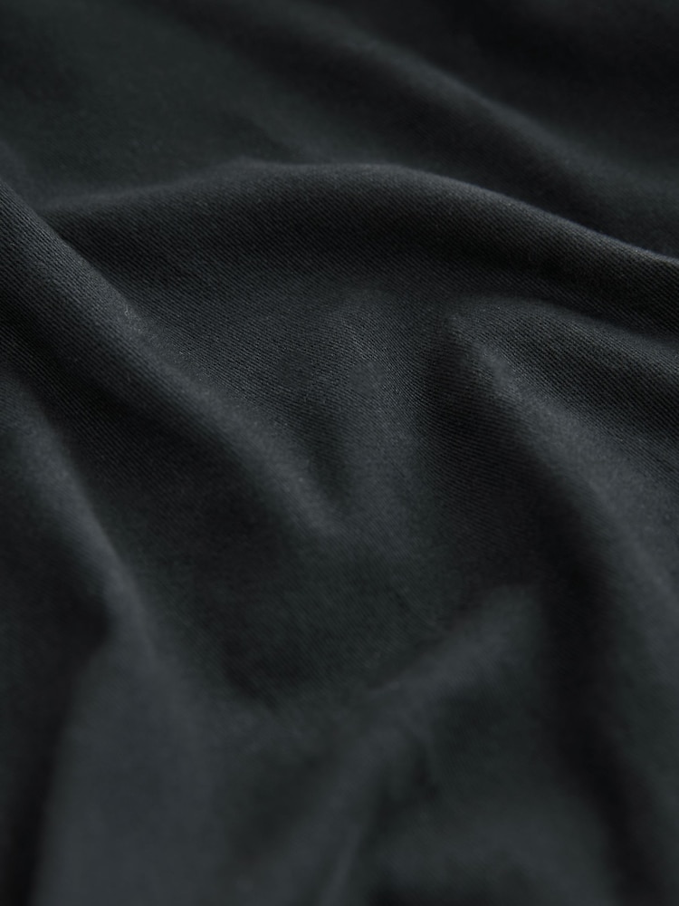 Black Relaxed Fit Stretch Chinos Trousers - Image 10 of 10