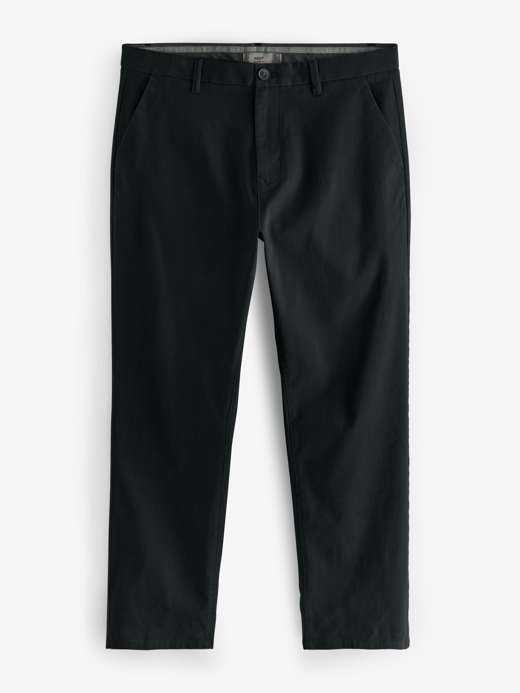 moon　　wide chino pants black M Buy Black Relaxed Fit Stretch Chinos Trousers from Next USA