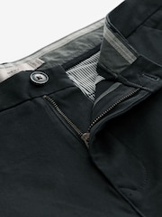Black Relaxed Fit Stretch Chinos Trousers - Image 9 of 10