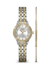 Rotary Silver Two Tone Stainless Steel Watch & Stone Set Bracelet Set - Image 2 of 6