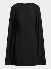 Lauren Ralph Lauren Petra Cape Georgette Cocktail Dress - Image 11 of 11