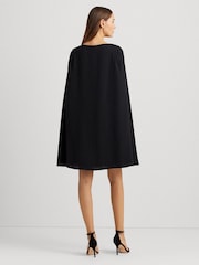Lauren Ralph Lauren Petra Cape Georgette Cocktail Dress - Image 7 of 11