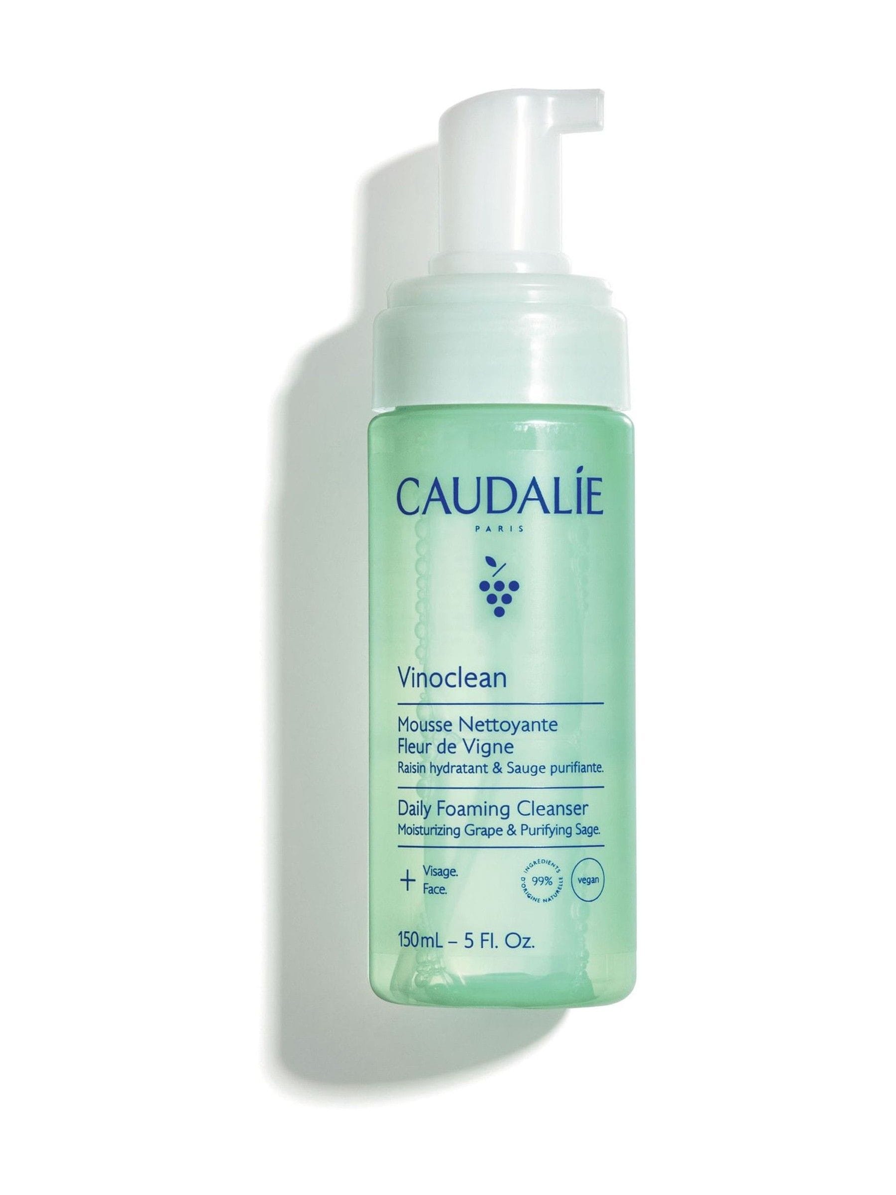 Caudalie Vinoclean Instant Foaming Cleanser - Balancing Cleanser - 150ml - Face The Future - Image 4