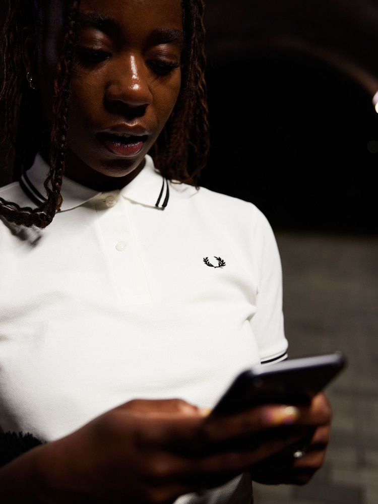 Fred Perry Twin Tipped Polo Shirt - Image 6 of 10