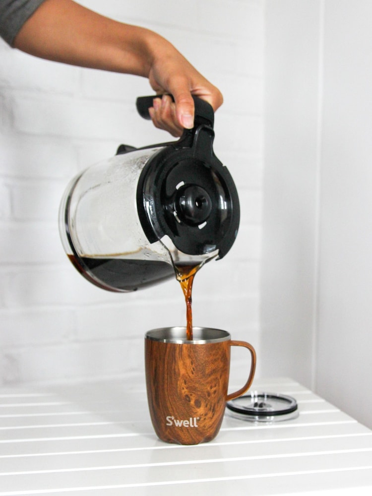 S’well Brown 350ml Travel Mug with Handle - Image 2 of 4