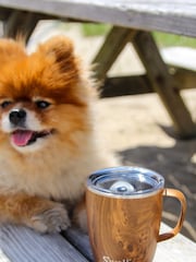 S’well Brown 350ml Travel Mug with Handle - Image 4 of 4