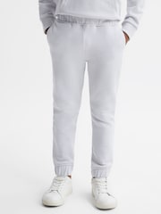 Reiss Ice Blue Ali 3-9 yrs Garment Dye Jersey Joggers - Image 3 of 6