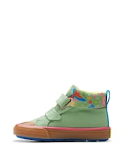 Clarks Green Pale Green Foxing Wing Boots - Image 2 of 7