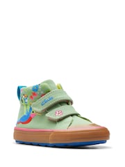 Clarks Green Pale Green Foxing Wing Boots - Image 3 of 7