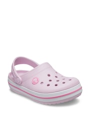 Crocs Pink Crocband Toddler Clogs - Image 2 of 4