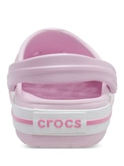 Crocs Pink Crocband Toddler Clogs - Image 3 of 4