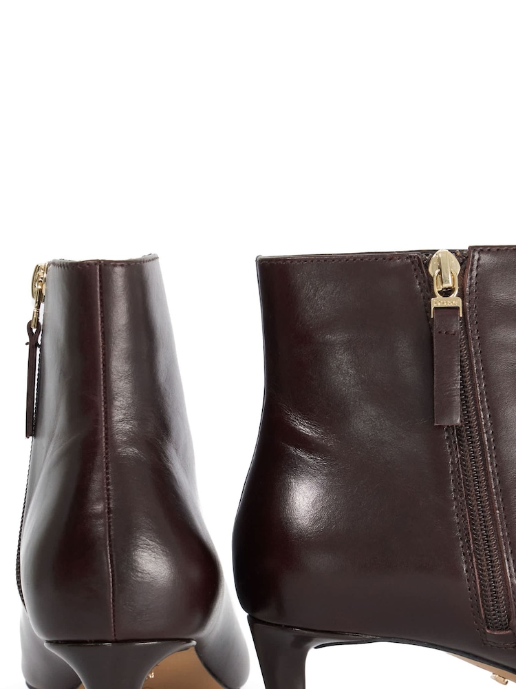 Dune London Brown Ovelle Ankle Boots - Image 5 of 5