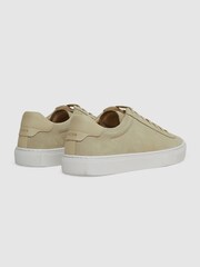 Reiss Stone Finley Suede Suede Trainers - Image 4 of 5