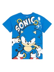 Vanilla Underground Red Sonic 100% Cotton T-Shirts 2 Pack - Image 5 of 7