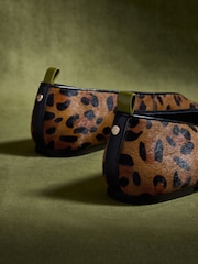 CERENE Leopard Delphine Pointed Toe Ballet Flats - Image 5 of 5