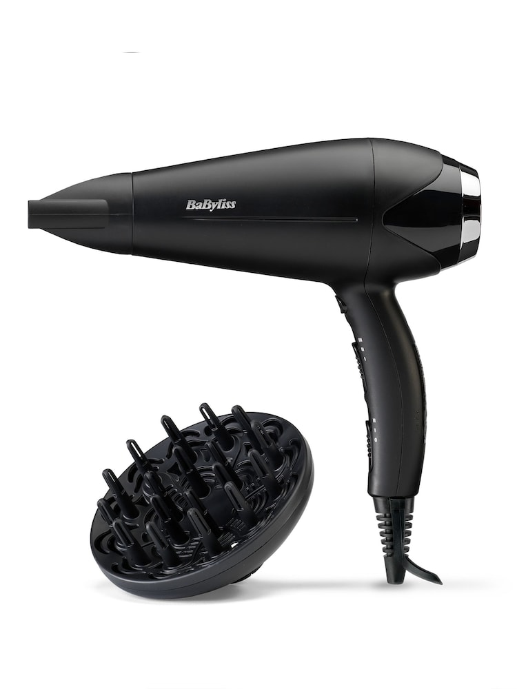 Babyliss Black Turbo Smooth 2200 Hair Dryer - Image 1 of 6