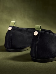 CERENE Black Suede Mila Ballet Flats - Image 5 of 5