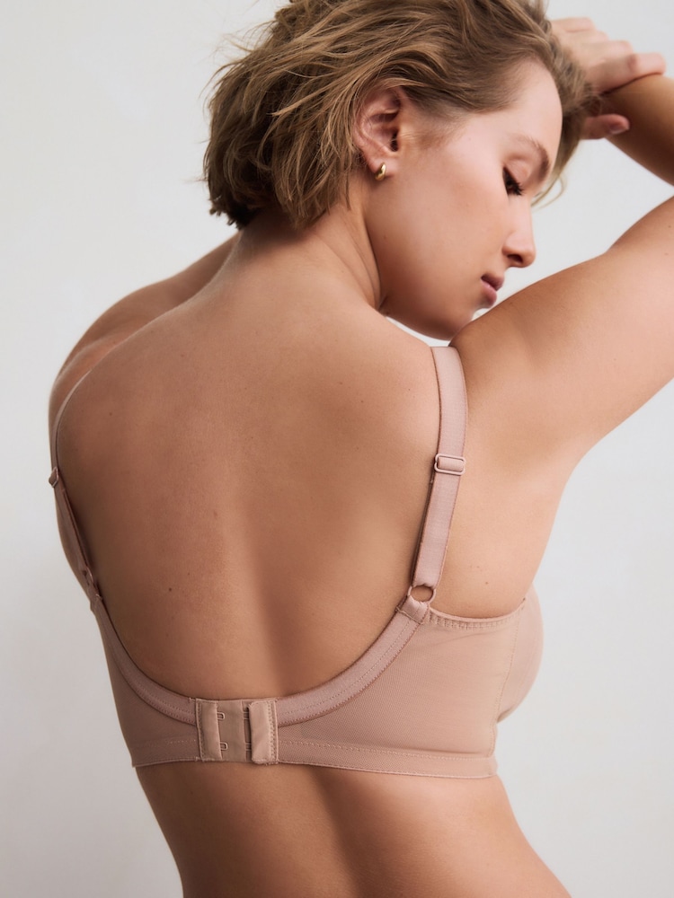 Praline Nude Total Support Non Wire Full Cup Ultimate Comfort Bra B-H - Image 2 of 6