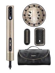 Babyliss Gold Air Wand Limited Edition, 3-in-1 Dryer, Straightener & Styler With Beauty Bag - Image 1 of 14