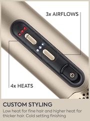 Babyliss Gold Air Wand Limited Edition, 3-in-1 Dryer, Straightener & Styler With Beauty Bag - Image 12 of 14