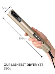 Babyliss Gold Air Wand Limited Edition, 3-in-1 Dryer, Straightener & Styler With Beauty Bag - Image 14 of 14