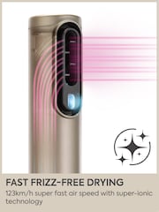 Babyliss Gold Air Wand Limited Edition, 3-in-1 Dryer, Straightener & Styler With Beauty Bag - Image 8 of 14