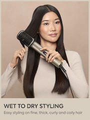 Babyliss Gold Air Wand Limited Edition, 3-in-1 Dryer, Straightener & Styler With Beauty Bag - Image 9 of 14