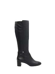 Negro - Botas de caña alta Seoul de Dune London - Imagen 1 de 5