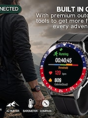 Rotary Black AMOLED GPS Silicone Strap Calling Smart Watch - Image 2 of 8