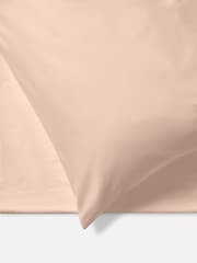 Jasper Conran London Pink Deep Fitted 100% Cotton 300 Thread Sheet - Image 2 of 3