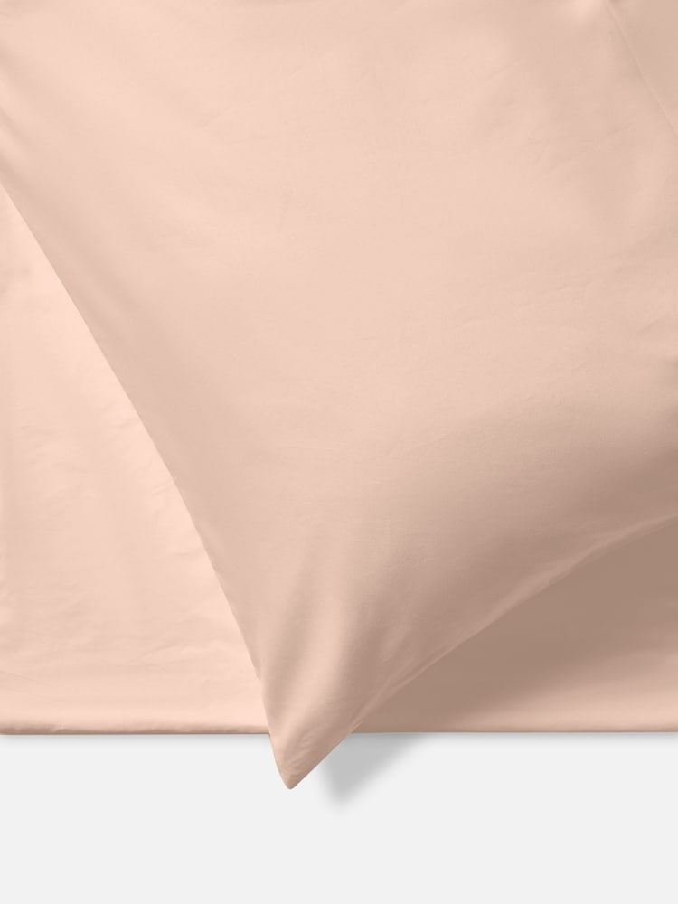Jasper Conran London Pink Deep Fitted 100% Cotton 300 Thread Sheet - Image 2 of 3