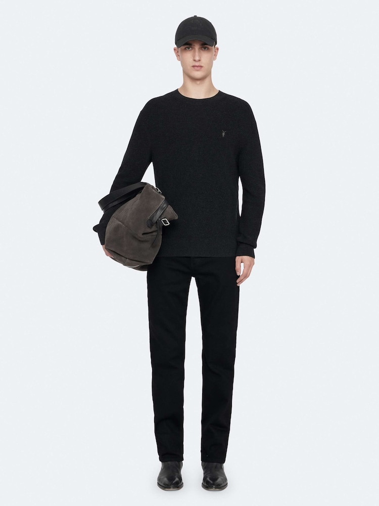 AllSaints Black Sid Skinny Jeans - Image 1 of 8