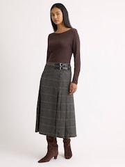 Albaray Grey Plaid Kilt - Image 1 of 4