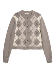 Cardigan Albaray Argyle - Image 6 sur 6