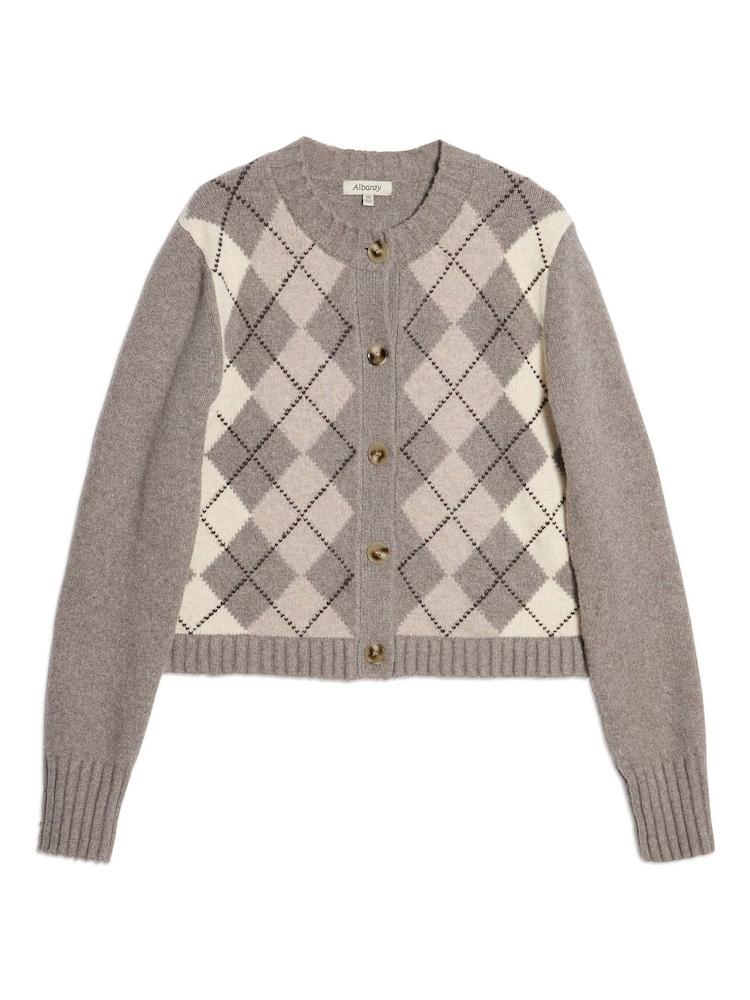 Cardigan Albaray Argyle - Image 6 sur 6