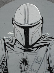 Character Grey Mandalorian Short 100% Cotton Pyjamas - Image 4 of 9
