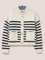 White Stuff Bonnie White Cardigan - Image 5 of 6