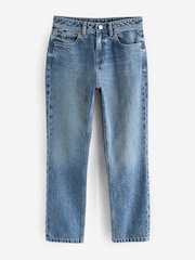 Dark Blue Mom 100% Cotton Jeans - Image 7 of 8