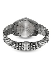 Rotary Silver Black Dial Stainless Steel Bracelet Watch - Image 4 of 6
