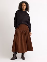 Albaray Brown Cosy Drop Shoulder Jumper - Image 4 of 7
