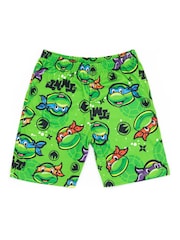 Vanilla Underground Green Boys Ninja Turtles Short Pyjamas - Image 3 of 5