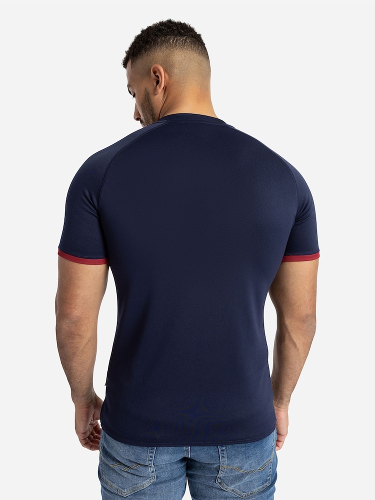 Umbro Navy England World Cup Mens Away Rugby Shirt - Image 2 of 4