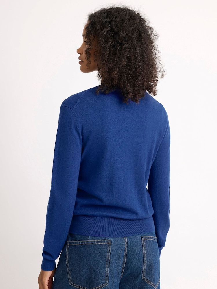 Albaray Fine Knit V-Neck Jumper - صورة 2 من 6