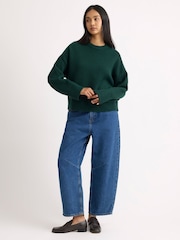 Albaray Green Cosy Drop Shoulder Jumper - Image 4 of 5
