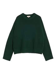 Albaray Green Cosy Drop Shoulder Jumper - Image 5 of 5