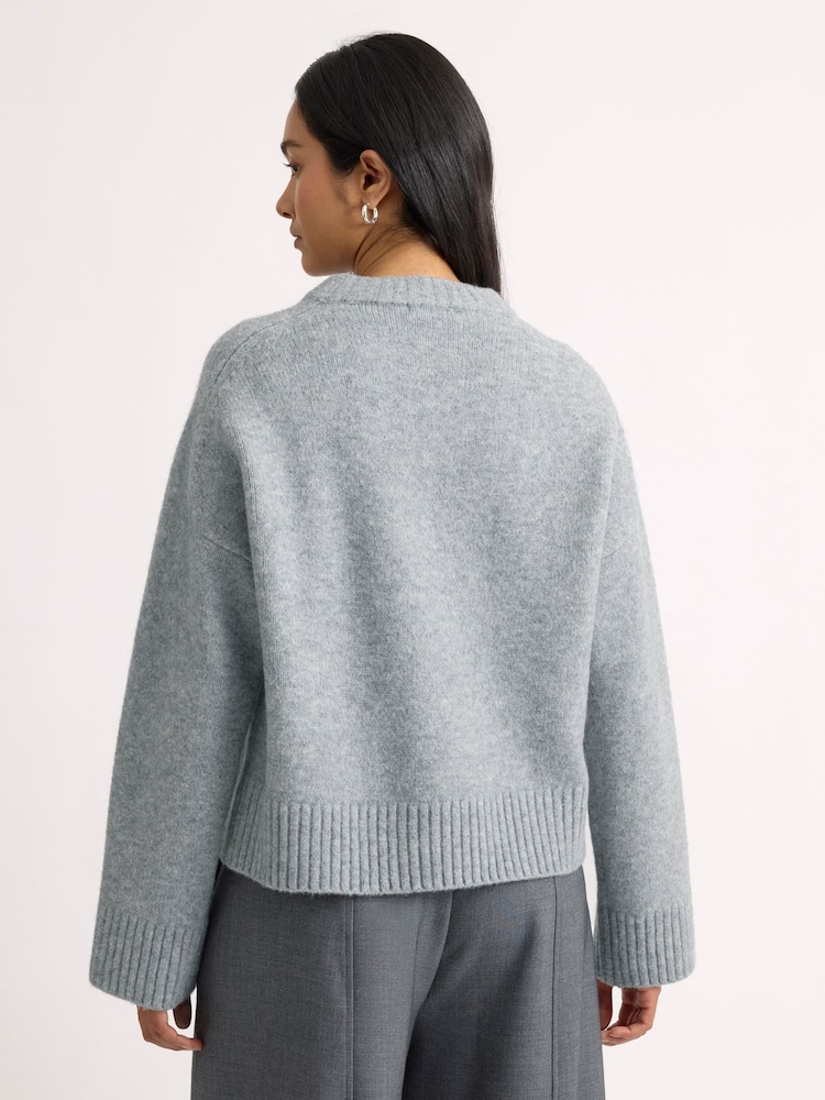 Albaray Cosy Drop Shoulder Jumper - Image 2 of 5 Albaray Cosy Drop Shoulder Jumper - Image 2 of 5