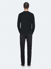 AllSaints Black Sid Skinny Jeans - Image 6 of 8