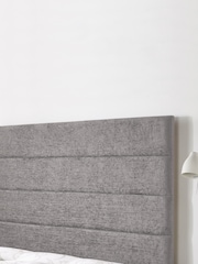Aspire Furniture Silver Grey Headboard - Image 1 of 2